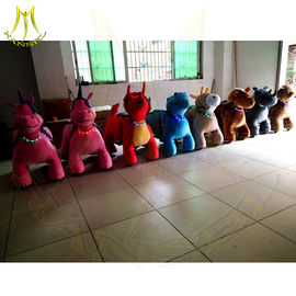 Hansel indoor and outdoor ride on party animal toy battery operated zoo animal toys children riding carsride on cow toy المزود