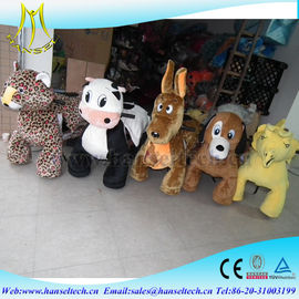 Hansel kids rides for shopping centers zoo riders at the mall stuffed animal car ride electric kiddie ride moto car المزود