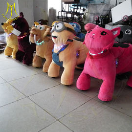 Hansel token operated animal motorized rides playground equipment for children motorized plush animals mall ride on toy المزود