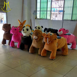 Hansel token operated animal motorized rides playground equipment for children motorized plush animals mall ride on toy المزود