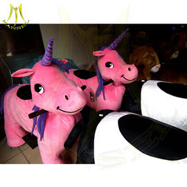 Hansel plush unicorn electric scooter kids play machine rides amusement park rides for rent kiddie rides ebay المزود