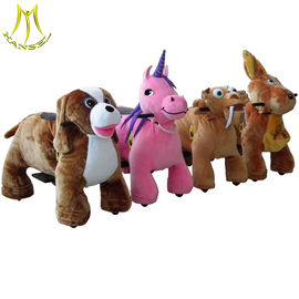 Hansel new coin operated amusement rides indoor happy rides on animal for shopping mall المزود