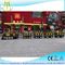 Hansel tourist amusement park Mini trackless electric train amusement park train rides for sale المزود