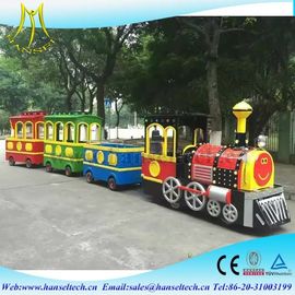 Hansel Amusement park electric trackless train for kids ride in the playground المزود