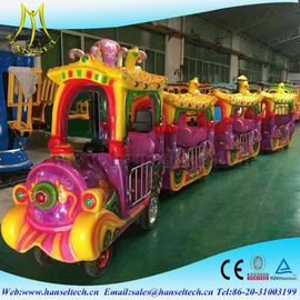 Hansel Amusement park electric trackless train for kids ride in the playground المزود