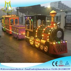 Hansel Amusement park electric trackless train for kids ride in the playground المزود