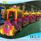 Hansel children park riders outdoor electric mall trains/kids electric amusement train rides for sale المزود