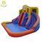 Hansel cheap inflatable outdoor playground inflatable bouncer with water slide factory المزود