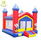 Hansel stock commercial outdoor inflatable bouncer kids obstacle course jumping castle from china المزود