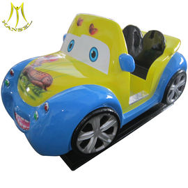 Hansel cheap indoor toy mini coin ride bus china mini kids ride kiddie ride fiberglass toys المزود