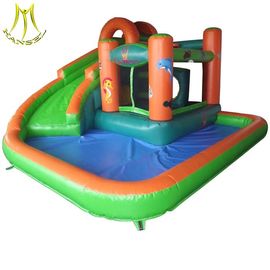 Hansel cheap outdoor inflatable water slide for adult in amusement water park المزود