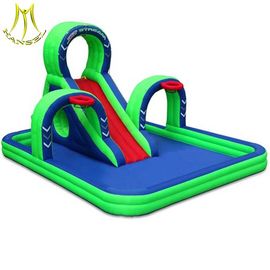 Hansel cheap outdoor inflatable water slide for adult in amusement water park المزود