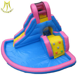 Hansel cheap outdoor inflatable water slide for adult in amusement water park المزود