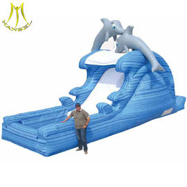 Hansel popular giant inflatable water slide for adults for outdoor playground المزود