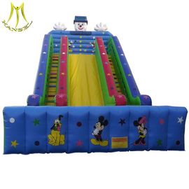 Hansel low price amusement theme park equipment inflatable water slides المزود