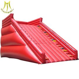Hansel low price amusement theme park equipment inflatable water slides المزود