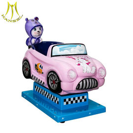Hansel indoor playground for sale coin operated car kids ride on car fiber glass kiddie rides المزود