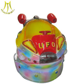 Hansel   children outdoor amusement fiber glass coin operated UFO ride المزود