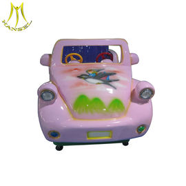 Hansel popular design fiber glass amusement park games electric toy car for kids المزود