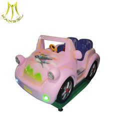 Hansel popular design fiber glass amusement park games electric toy car for kids المزود