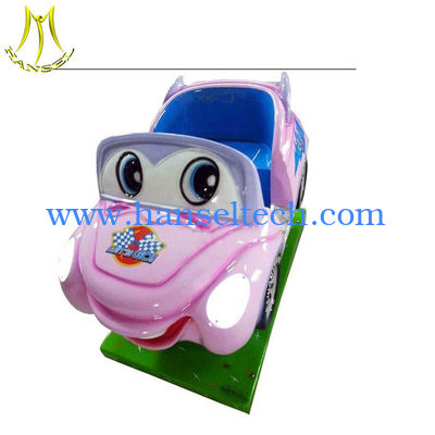 Hansel theme park sales coin game machine swing car kid electric car rider المزود