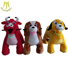 Hansel import from china amusement park games plush motorized riding animals المزود