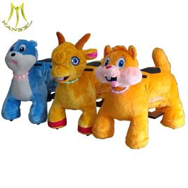Hansel hot selling kids riding horse toy stuffed animals scooter for sale المزود