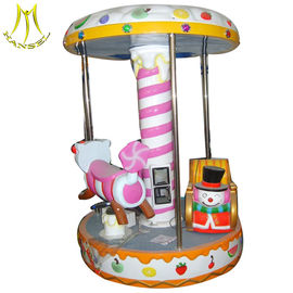 Hansel  amusement park ride  coin operated rocking machine kids merry go round for sale المزود