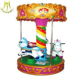 Hansel   china amusement rides large musical swing carousel mini carousel horse for sale المزود
