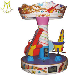 Hansel  amusement kids rides indoor outdoor playground small carousel for sale  merry go round المزود