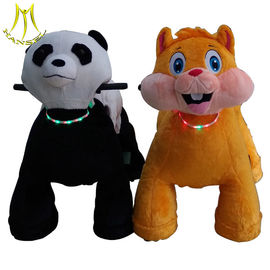 Hansel wholesale battery powered electronic plush animal ride for sale المزود