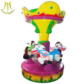 Hansel used kiddie rides for sale coin operated games fiberglass toys carousel ride المزود
