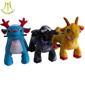 Hansel battery powered mental frame walking animal ride on toy المزود