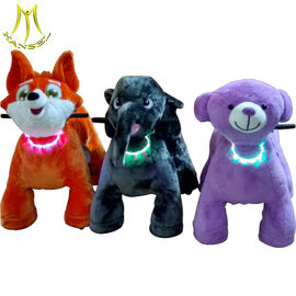 Hansel china import battery operated plush animal scooters for mall المزود