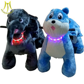 Hansel entertainment equipment plush unicorn electric scooter with battery for sale المزود