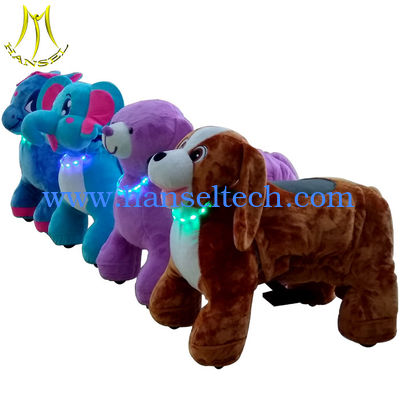 Hansel high quality coin operated children ride on animals for amusement park المزود