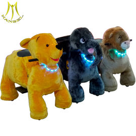 Hansel popular kids ride on animal scooter plush electric animal ride المزود