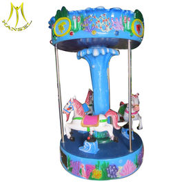 Hansel  wholesale ride on electric  horse coin operated amusement carousel horses ride المزود