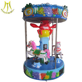 Hansel  wholesale ride on electric  horse coin operated amusement carousel horses ride المزود