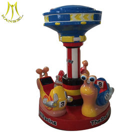 Hansel  Outdoor small kids carousel cheap amusement park carousel train rides for sale المزود