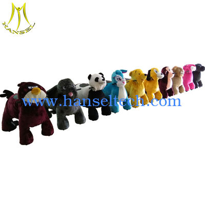 Hansel High Quality Happy Ride Toy Animal Ride Hot In Shopping Mall المزود