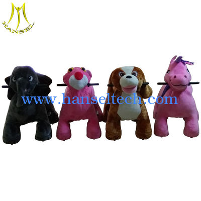 Hansel Amusement parks electrical toy animal scooter riding  for malls المزود