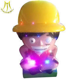 Hansel amusement fiber glass kids park games products kiddie rides for sale المزود