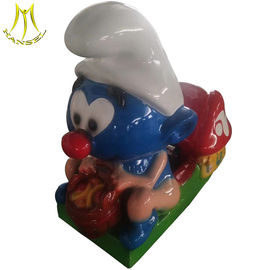 Hansel amusement park electric coin operated fiberglass kiddie ride for indoor المزود