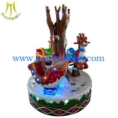 Hansel   high quality carousel party supplies kids merry go round for sale المزود