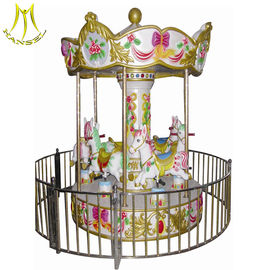 Hansel  used hose rides for sale coin operated games fiberglass toys carousel ride المزود