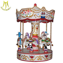Hansel  used hose rides for sale coin operated games fiberglass toys carousel ride المزود