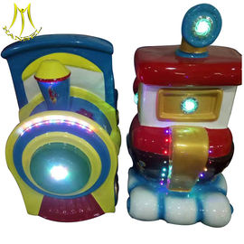 Hansel fiber glass kids park games products fish design kiddie ride for sale المزود