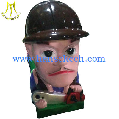 Hansel fiberglass go kart body rides amusement attraction kiddie ride on car المزود