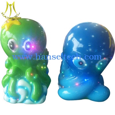 Hansel 2018 new  factory coin operated mini electric kiddie ride on calf المزود